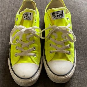 Converse All Stars Neon Yellow